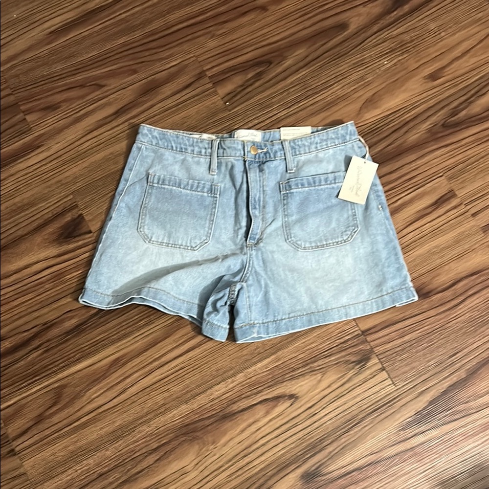 Denim Blue Women's Shorts